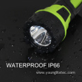 Waterproof 3W LED flashlight with Tail rope whistle